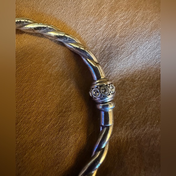 Brighton shimmer hinged bangle. - Picture 2 of 3
